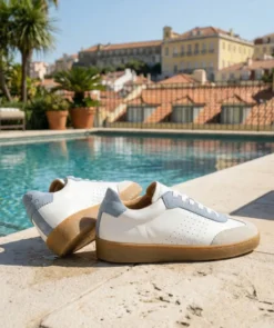 finsburyshoes shop Sneakers JANE Ciel et Blanc*Femme Baskets & Sneakers|Tous Les Souliers