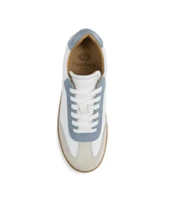 finsburyshoes shop Sneakers JANE Ciel et Blanc*Femme Baskets & Sneakers|Tous Les Souliers