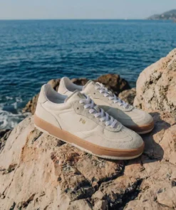 finsburyshoes shop Sneakers JULES Blanc Bi Matière*Homme Nouveautés|Toutes Les Chaussures