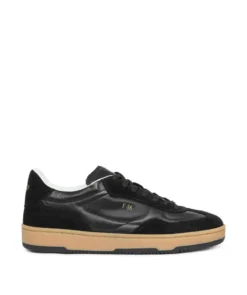 finsburyshoes shop Sneakers JULES Noir Bi Matière*Homme Nouveautés|Toutes Les Chaussures