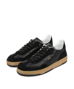 finsburyshoes shop Sneakers JULES Noir Bi Matière*Homme Nouveautés|Toutes Les Chaussures