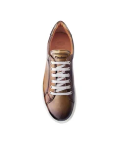 finsburyshoes shop Sneakers JULIAN Marron Patiné* Maroquinerie|Tous Les Accessoires
