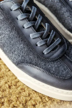 finsburyshoes shop Sneakers MAGNUS Gris chiné* Toutes Les Chaussures|Chaussures Casual