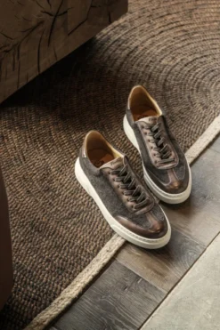 finsburyshoes shop Sneakers MAGNUS Marron chiné* Toutes Les Chaussures|Chaussures Casual