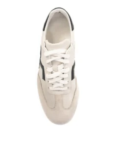 finsburyshoes shop Sneakers MATHILDE Créme et Noir*Femme Baskets & Sneakers|Tous Les Souliers