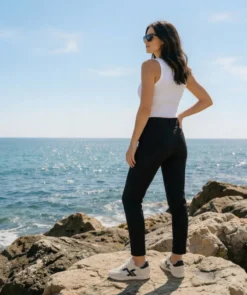 finsburyshoes shop Sneakers MATHILDE Créme et Noir*Femme Baskets & Sneakers|Tous Les Souliers