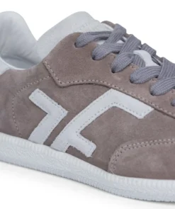 finsburyshoes shop Sneakers MATHILDE Gris Blanc*Femme Nouveautés|Baskets & Sneakers