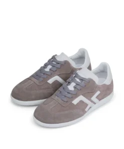 finsburyshoes shop Sneakers MATHILDE Gris Blanc*Femme Nouveautés|Baskets & Sneakers