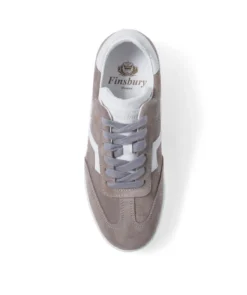 finsburyshoes shop Sneakers MATHILDE Gris Blanc*Femme Nouveautés|Baskets & Sneakers
