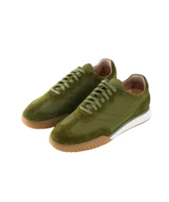 Finsbury Shoes Sneakers MATHIS Olive*Homme Nouveautés|Semelle Gomme