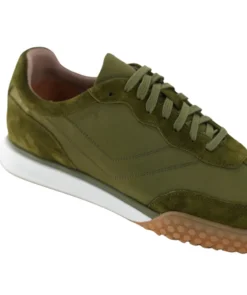 Finsbury Shoes Sneakers MATHIS Olive*Homme Nouveautés|Semelle Gomme