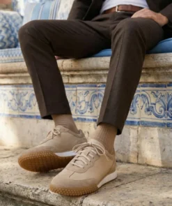 Finsbury Shoes Sneakers MATHIS Sable*Homme Nouveautés|Toutes Les Chaussures