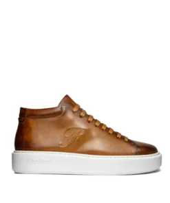 finsburyshoes shop Sneakers Montante MODENA Gold*Homme Semelle Gomme|Toutes Les Chaussures