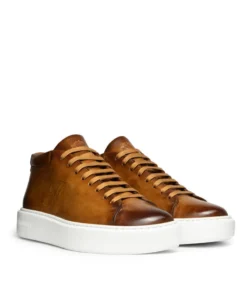 finsburyshoes shop Sneakers Montante MODENA Gold*Homme Semelle Gomme|Toutes Les Chaussures