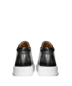 finsburyshoes shop Sneakers Montante MODENA Gris Patiné*Homme Toutes Les Chaussures|Chaussures De Ville