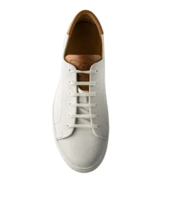 finsburyshoes shop Sneakers MURPHY Grainé Blanc* Toutes Les Chaussures|Chaussures Casual