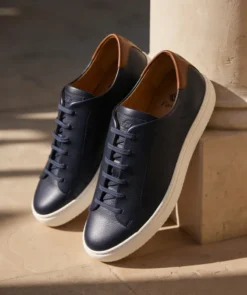finsburyshoes shop Sneakers MURPHY Grainé Marine* Toutes Les Chaussures|Chaussures Casual