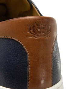 finsburyshoes shop Sneakers MURPHY Grainé Marine* Toutes Les Chaussures|Chaussures Casual