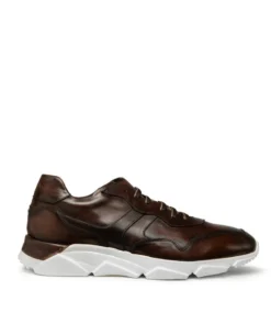 finsburyshoes shop Sneakers PAOLO Marron Patiné*Homme Toutes Les Chaussures|Chaussures Casual
