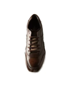 finsburyshoes shop Sneakers PAOLO Marron Patiné*Homme Toutes Les Chaussures|Chaussures Casual