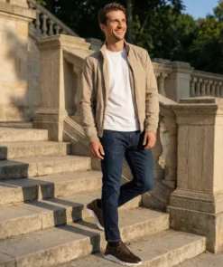 finsburyshoes shop Sneakers PAOLO Marron Patiné*Homme Toutes Les Chaussures|Chaussures Casual