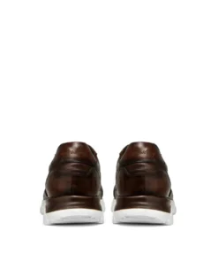 finsburyshoes shop Sneakers PAOLO Marron Patiné*Homme Toutes Les Chaussures|Chaussures Casual