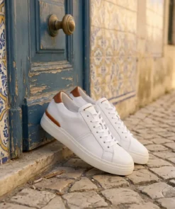 finsburyshoes shop Sneakers RIVA Blanc*Homme Sneakers|Toutes Les Chaussures