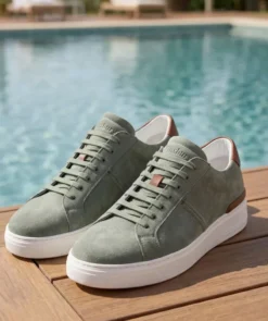 finsburyshoes shop Sneakers RIVA Daim Amande*Homme Toutes Les Chaussures|Chaussures De Ville