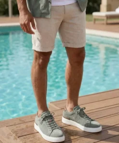 finsburyshoes shop Sneakers RIVA Daim Amande*Homme Toutes Les Chaussures|Chaussures De Ville