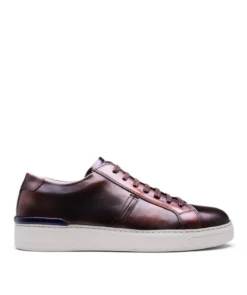 finsburyshoes shop Sneakers RIVA Marron Patiné*Homme Toutes Les Chaussures|Chaussures Casual